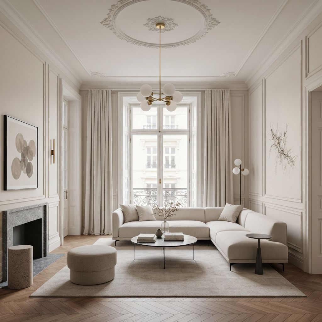 Elegantes Hamburger Altbau-Interieur